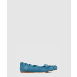 말빗이 달린 플랫 발레 신발 814895