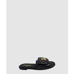 CC로고 턴 락 뮬 샌들 G46119