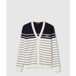 가디건 스트라이프 로고