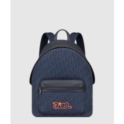Rider 2.0 DIOR AND KAWS 지퍼 백팩 1ESBA
