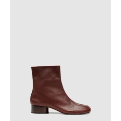 Tabi 빈티지 가죽 발목 부츠 T2148