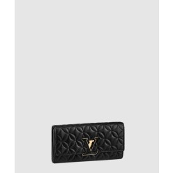 롱 누빔 스몰 양가죽 지갑 M68590