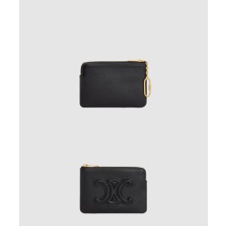 트리오페 지퍼 카드 코인 지갑 10C663