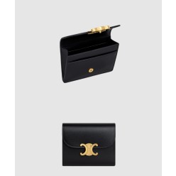 트리옹프 플랩 카드 지갑 샤이니  10I583