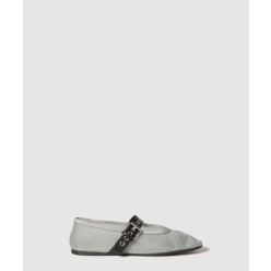 메쉬 패브릭 발레리나 5F373E