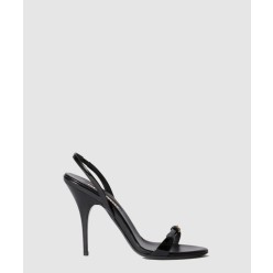 에나멜 가죽 샌들 5X343E