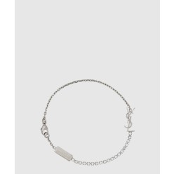 메탈 및 라인스톤 소재의 CASSANDRE 참 브레이슬릿 712345