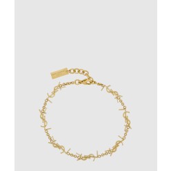 메탈 소재의 CASSANDRE 멀티 참 브레이슬릿 757664