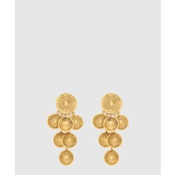 메탈 참 이어링 820145