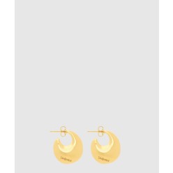 메탈 티어드롭 후프 이어링 823709