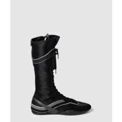 김나지움 기능성 소재 및 스웨이드 복서 부츠 5W429E