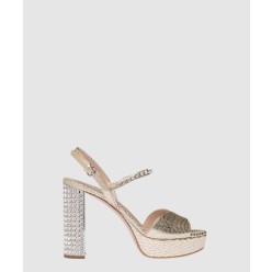 큐빅 통굽 샌들 5XP877