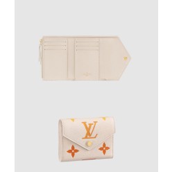 빅토린 월렛 레더 모노그램 엠보싱 동전 카드슬롯 M82202