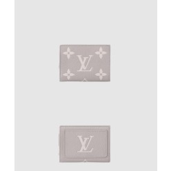 메탈 하드웨어 소가죽 지갑 M14153