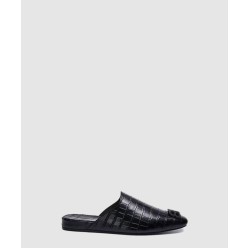 Cosy New 크로커다일 패턴 BB오브제 뮬 샌들 654644