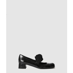 페이턴트 가죽 리본 펌프스 5I363E