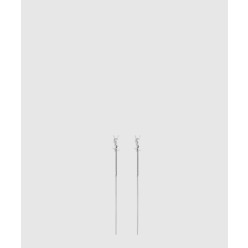 메탈 소재의 CASSANDRE 스레더 이어링 618031