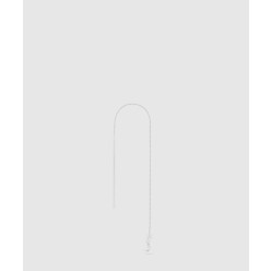 18K 그레이 골드 소재의 CASSANDRE 드롭 이어링 761530