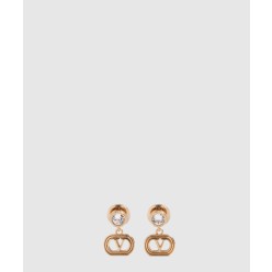 크리스털 메탈 이어링 7W2J0A