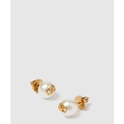 브이로고 시그니처 비즈 이어링