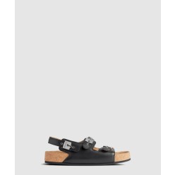 Scholl X Balenciaga 가죽 플랫 샌들 827432