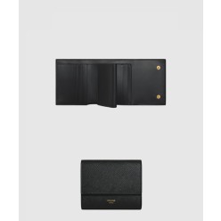 스몰 3단 지갑 - 그레인 카프스킨 10D573