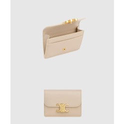 트리옹프 플랩 카드 지갑 샤이니  10I583