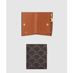 트리오페 캔버스 지퍼 카드 홀더 10M102