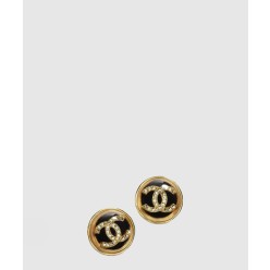 더블 C 라운드 귀걸이 ABE000