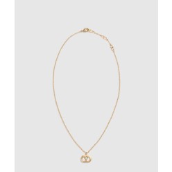 오발 메탈 네크리스