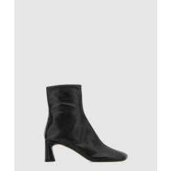 듀티프리 레더 앵클 부츠힐 804517