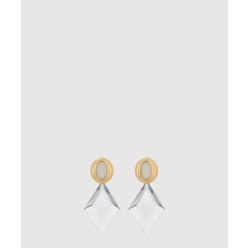 황동 수지 귀걸이 804758