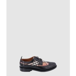 빈티지 체크 레이스업 슈즈 80527591