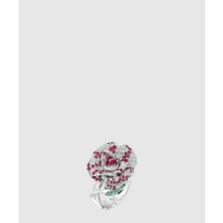 Rose Dior Bagatelle 꽃 모양 반지 JBAG9