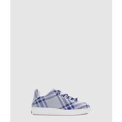 박스 체크 니트 스니커즈 8081584