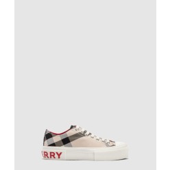 체크 코튼 스니커즈 80525651