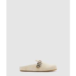 스웨이드 어친 클로그 81133021