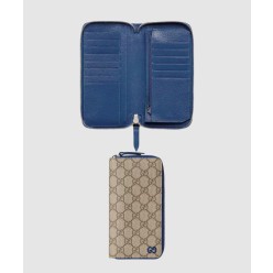 바이컬러 지퍼 지갑 822051