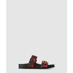 Takashi Murakami X Bom Dia 플랫 바텀 샌들 1AHME1