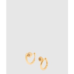 애너그램 페블 미니 후프 이어링