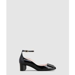 앵클 스트랩 U 룩 펌프스 7614