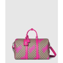 프린트 디테일 미디엄 더플백 ‎834962