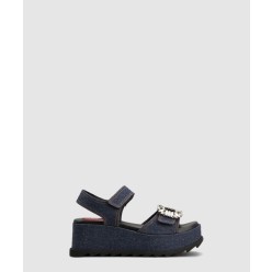 슬리디 비브 웨지 샌들 7754