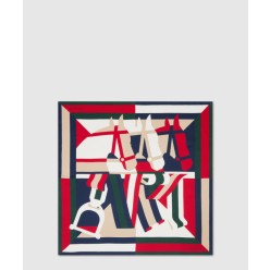 프린트 실크 까레 811167