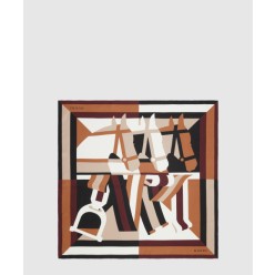 프린트 실크 까레 811167