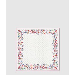 LV x TM 모노그램 슈퍼플랫 플라워 스퀘어 90 M96263