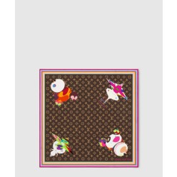 LV x TM 모노그램 슈퍼플랫 캐릭터 스퀘어 90 M96274