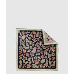 Caracteristick 더블 페이스 스카프 90