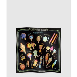 Funny Ice Cream 스카프 90