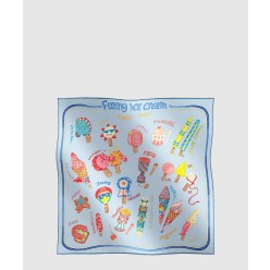 Funny Ice Cream 스카프 90